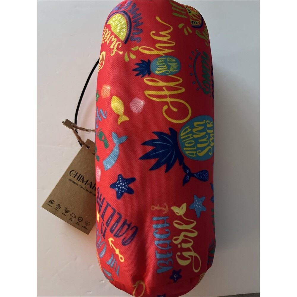 Turkish Beach Towel with Travel Bag 39 x 71 Quick Dry Sand Free Lightweight L...